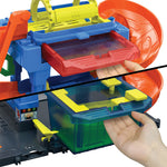 هوت ويلز لعب غسيل السيارات مركبات مع مسار HotWheels