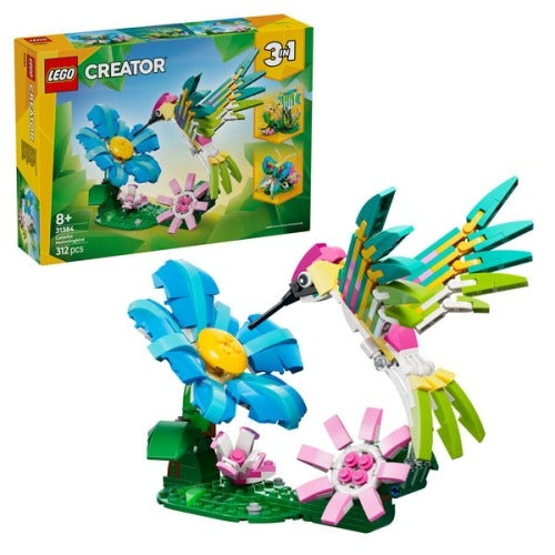 ليجو كريتور طائر الطنان الملون 31384 مكعبات التركيب LEGO