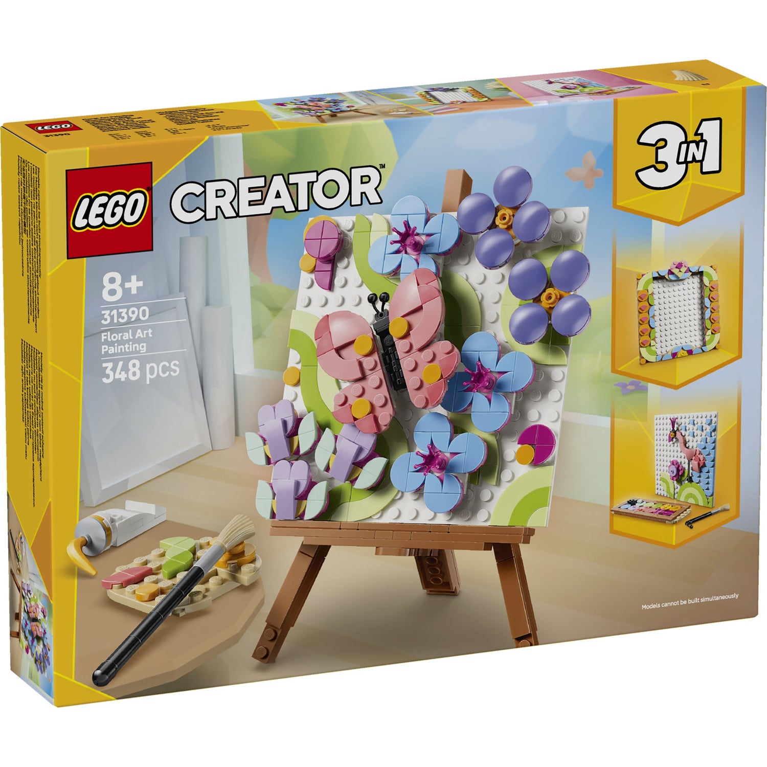 ليجو كريتور 3 في 1 لوحة ديكور فنية 31390 مكعبات التركيب LEGO