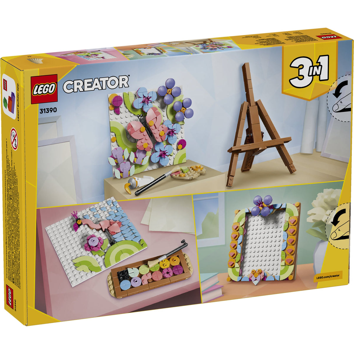 ليجو كريتور 3 في 1 لوحة ديكور فنية 31390 مكعبات التركيب LEGO