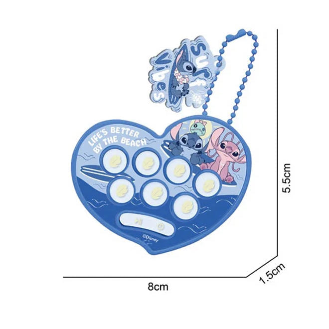 ديزني سلسلة مفاتيح لعبة ستيتش مطاردة الخلد تقمص الأدوار Disney