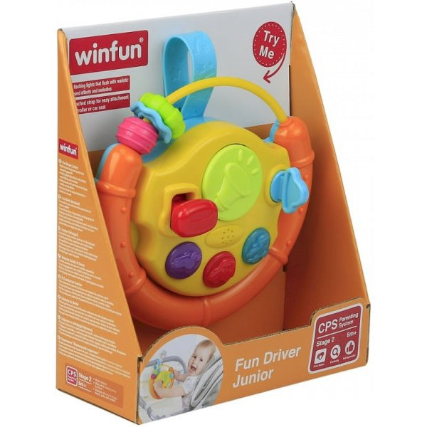 وين فن لعبة عجلة قيادة سيارة مواليد تفاعلي WinFun