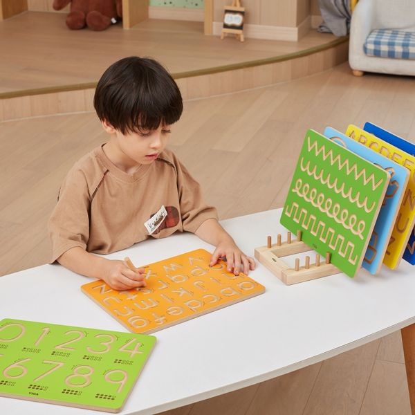 فيجا لعبة مخطط تعلم كتابة الحروف الانجليزية كابيتال تعليمي تفاعلي VIGA