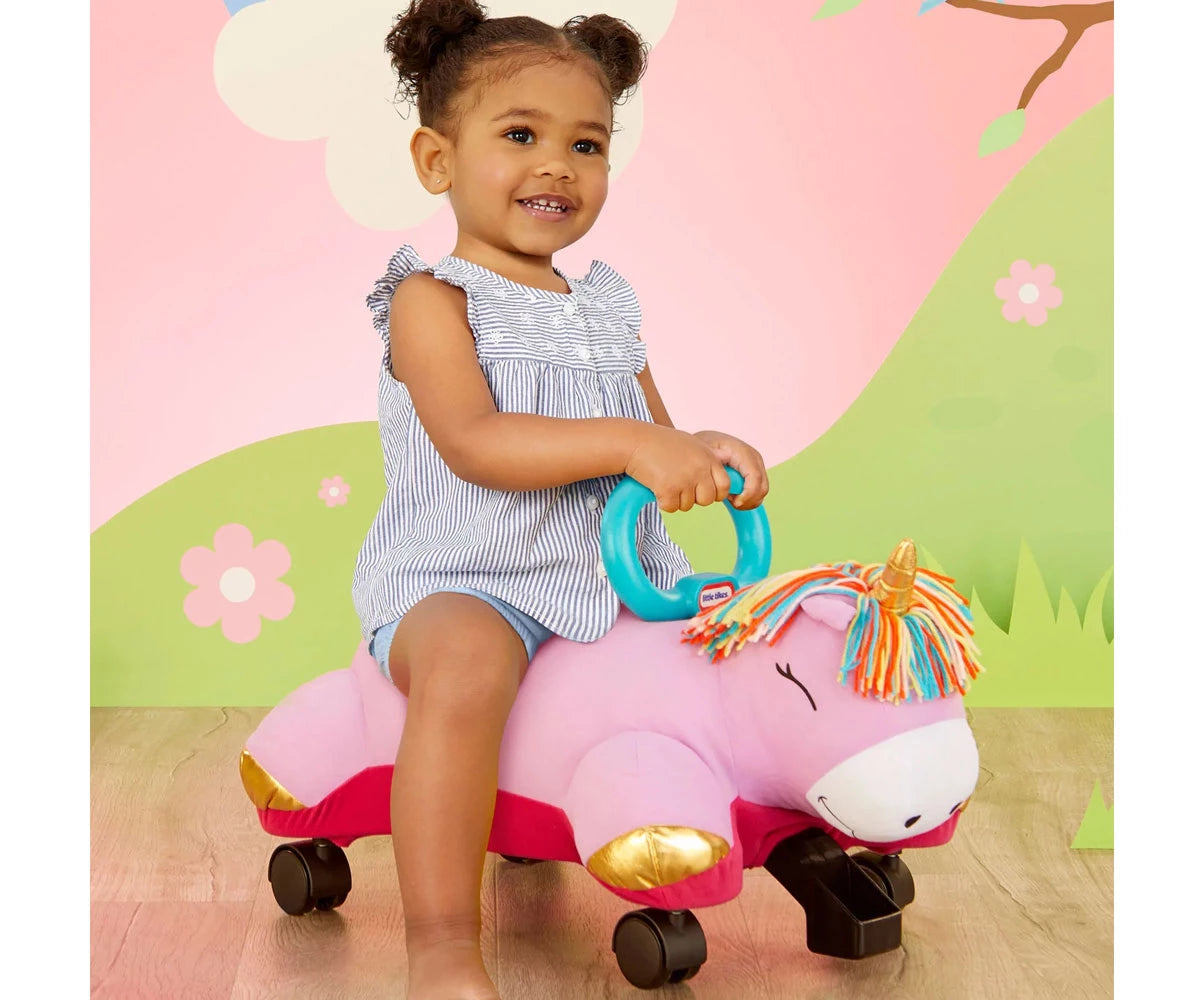 ليتل تايكس يونيكورن مركبة دف 2 في 1 مركبات الدف Little Tikes