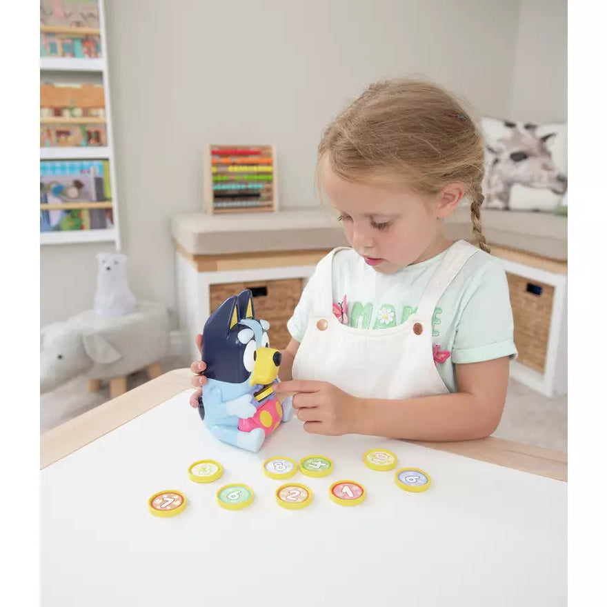 بلوي لعبة حصالة بيجي مواليد تفاعلي Bluey