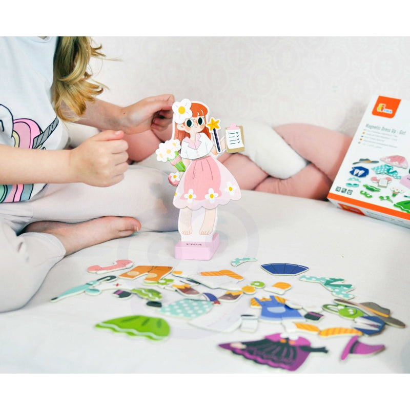 فيجا العاب ازياء بنات مغناطيسية العاب تعليمية VIGA