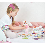 فيجا العاب ازياء بنات مغناطيسية العاب تعليمية VIGA