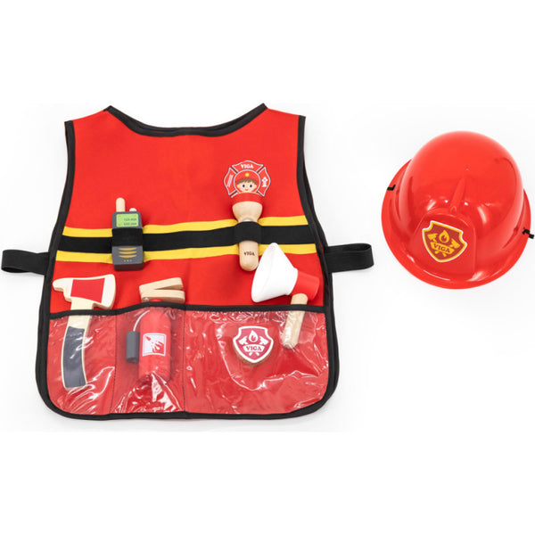 فيجا لعب دور رجل الإطفاء 8 قطع الملابس التنكرية VIGA