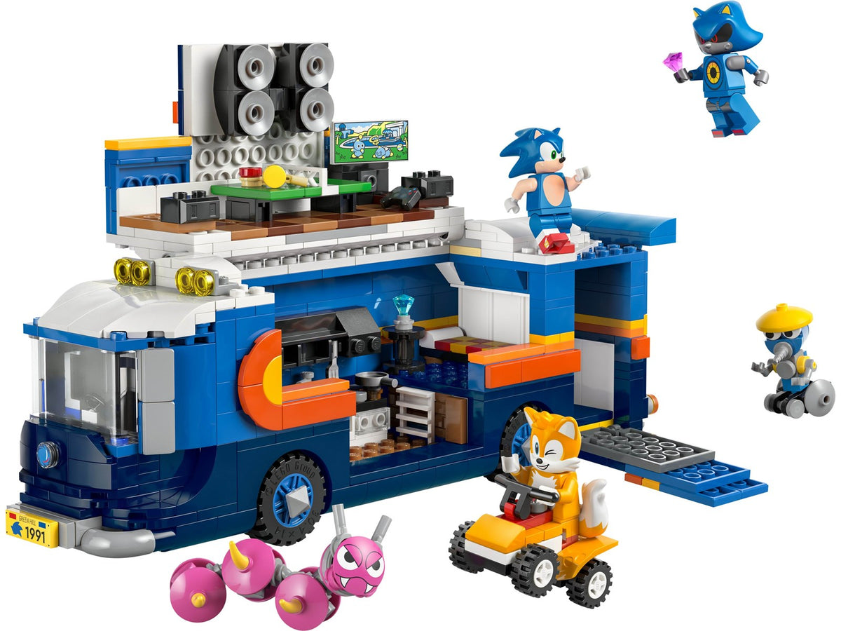 ليجو 77006 سونيك كوماند تراك مكعبات التركيب LEGO