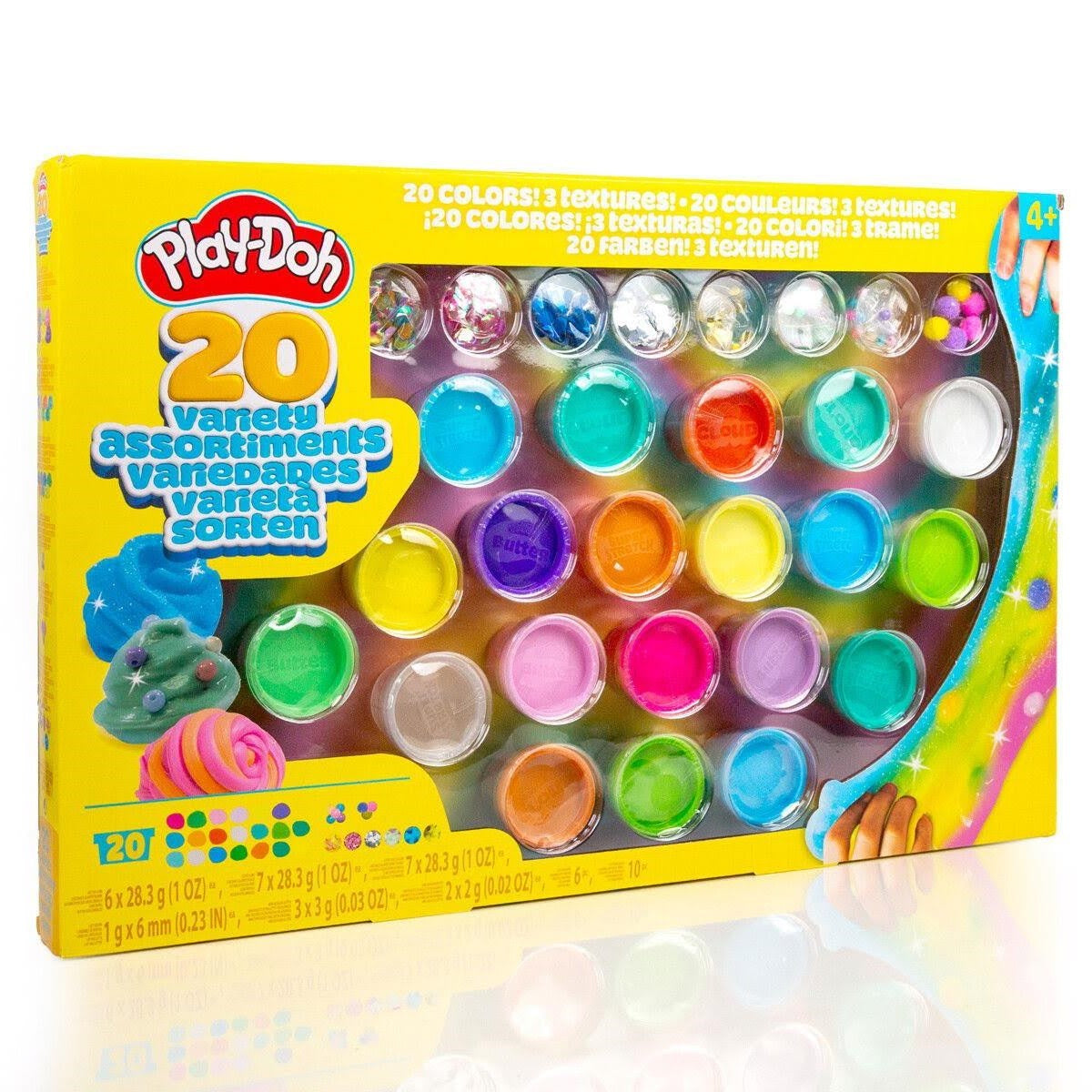 بلاي دوه سلايم ميكس آند بلاي مكونة من 20 قطعة سلايم Play-Doh