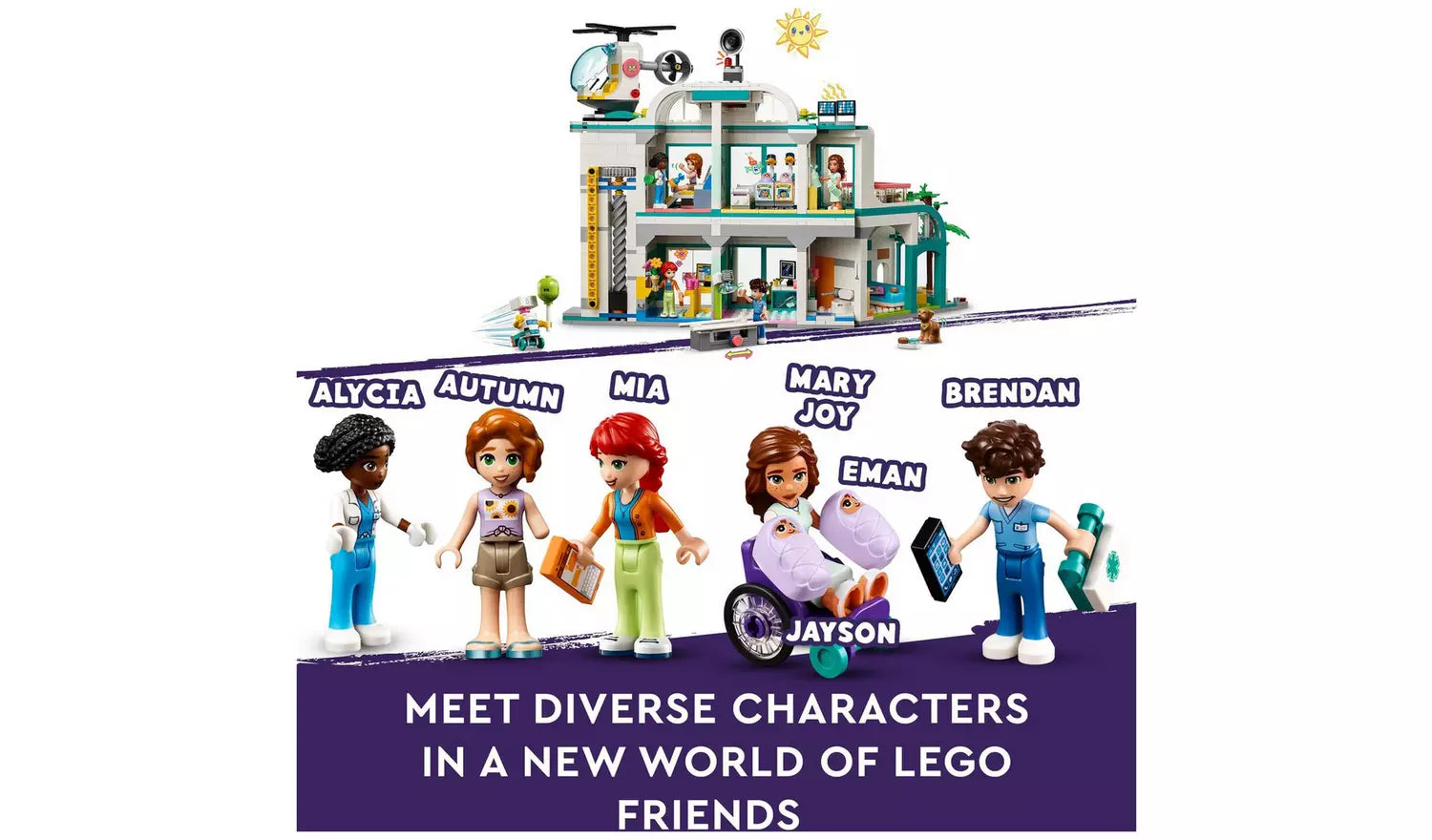 ليجو مكعبات بناء هارتليك سيتي مكعبات التركيب LEGO