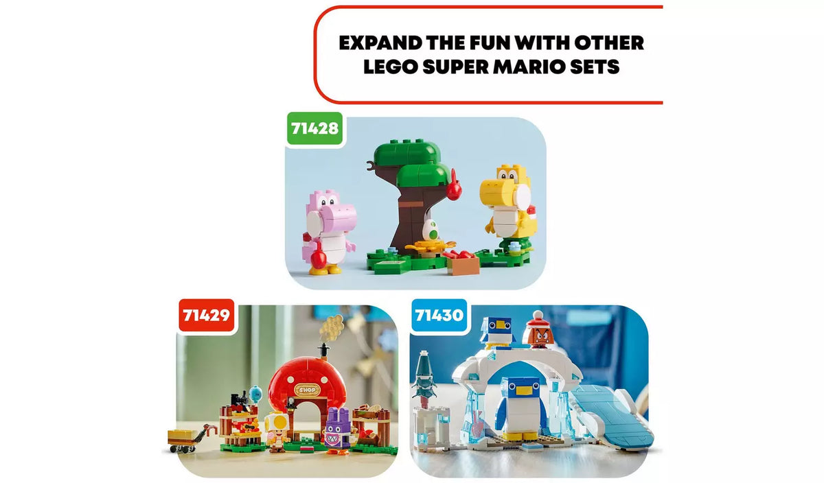 ليجو سوبر ماريو مكعبات بناء سيارة باوزر ماسل مكعبات التركيب LEGO