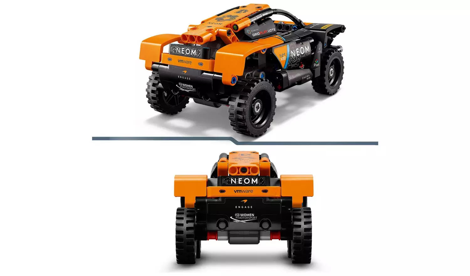 ليجو تكنيك مكعبات بناء سيارة سباق نيوم ماكلارين اكستريم مكعبات التركيب LEGO