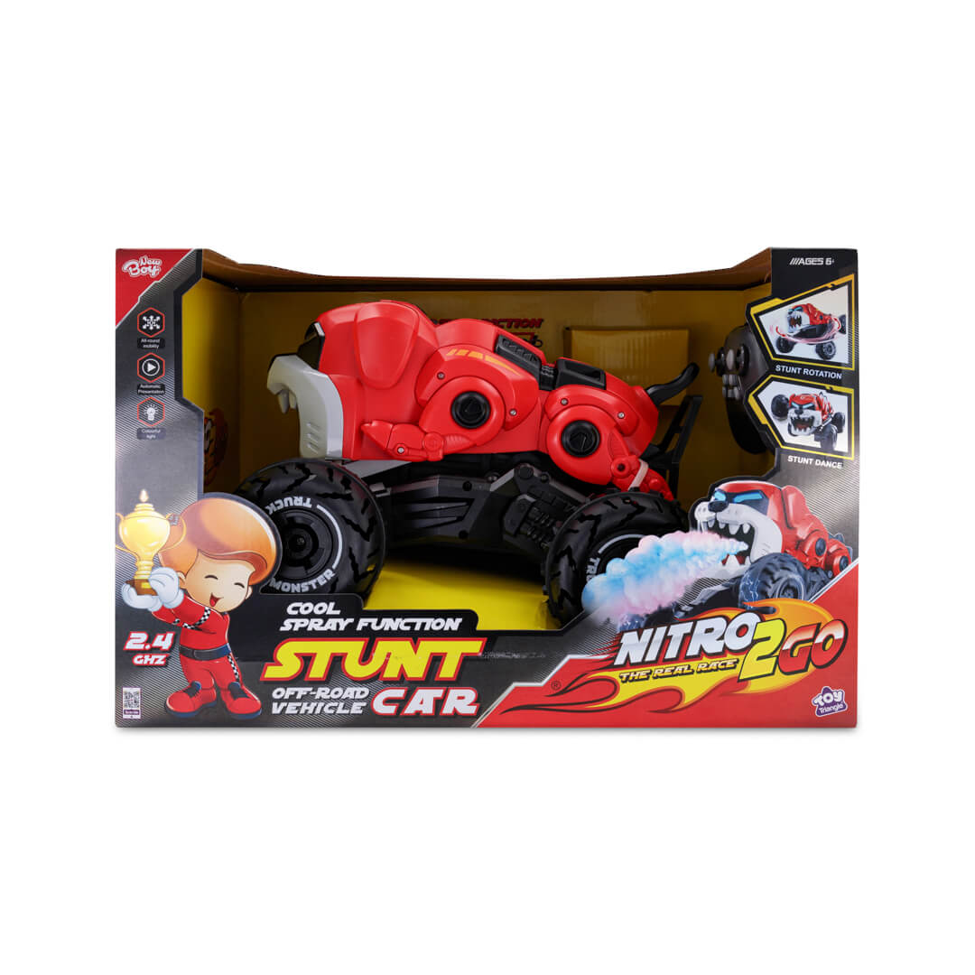 نيترو تو جو سيارة الطرق وعرة البهلوانية بولدوج السيارات ريموت كنترول NewBoy
