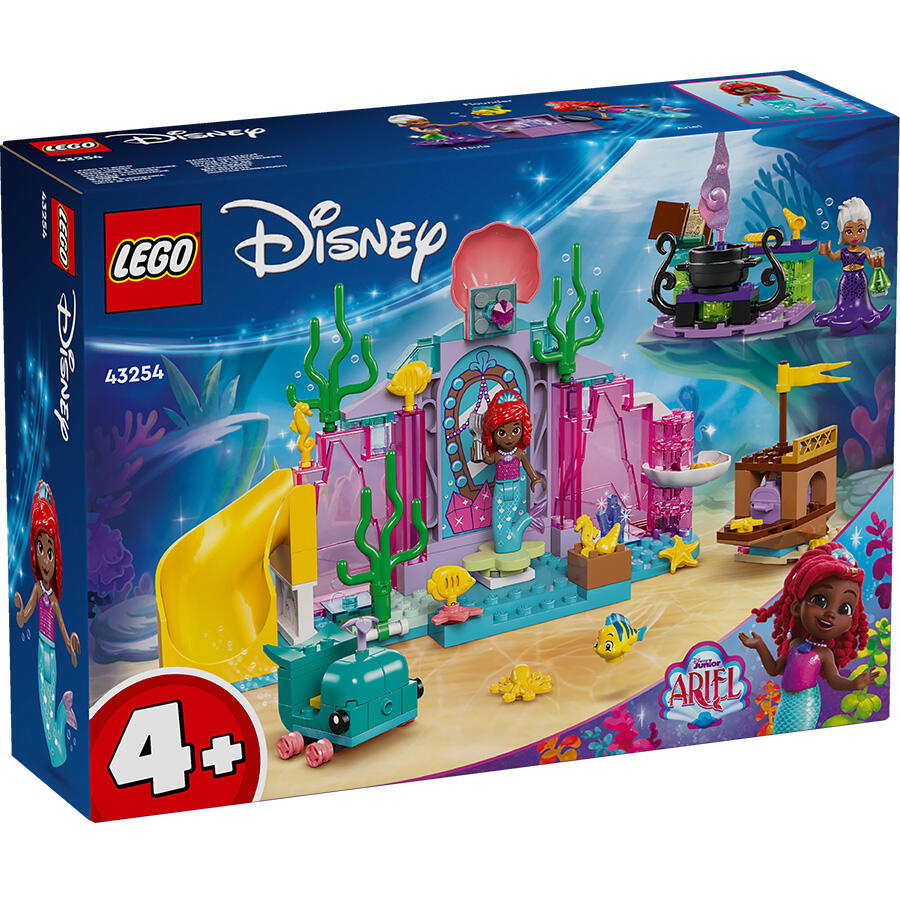 ليجو ديزني لعبة كريستال كافيرن لحورية البحر اريال مكعبات التركيب LEGO