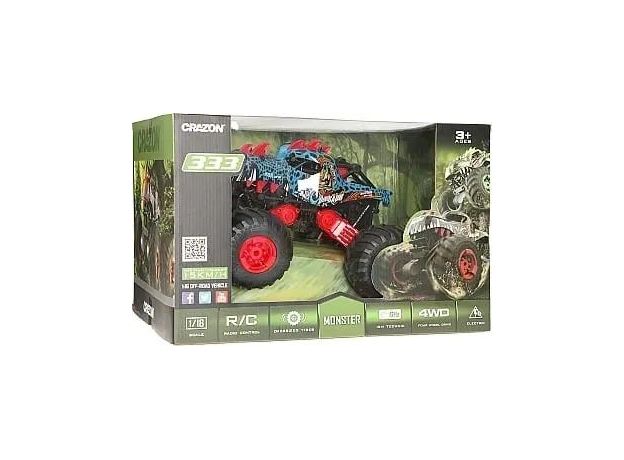 كرازون شاحنة العجلات كبيرة الحجم للطرق الوعرة السيارات ريموت كنترول Crazon