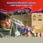 ليجو 71842 نينجاغو رونتو التنين السيد مكعبات التركيب LEGO