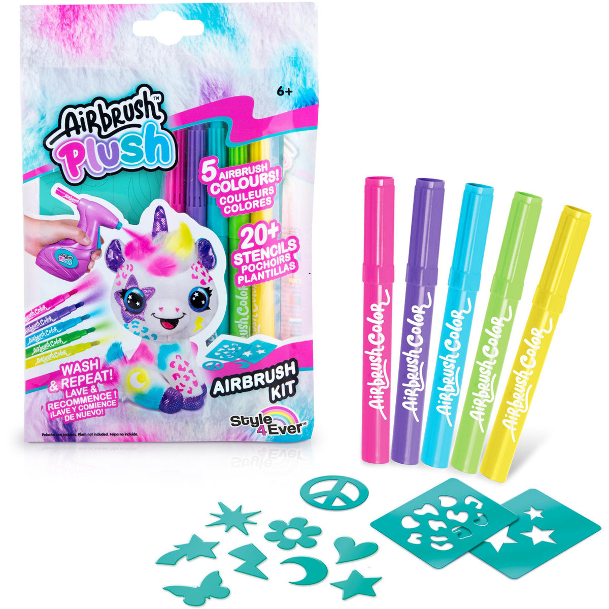 بخاخ لون قابل لاعادة التعبئة رسم و تلوين canal toys