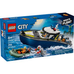 ليجو 60456 سيتي قارب مطاردة الشرطة مكعبات التركيب LEGO