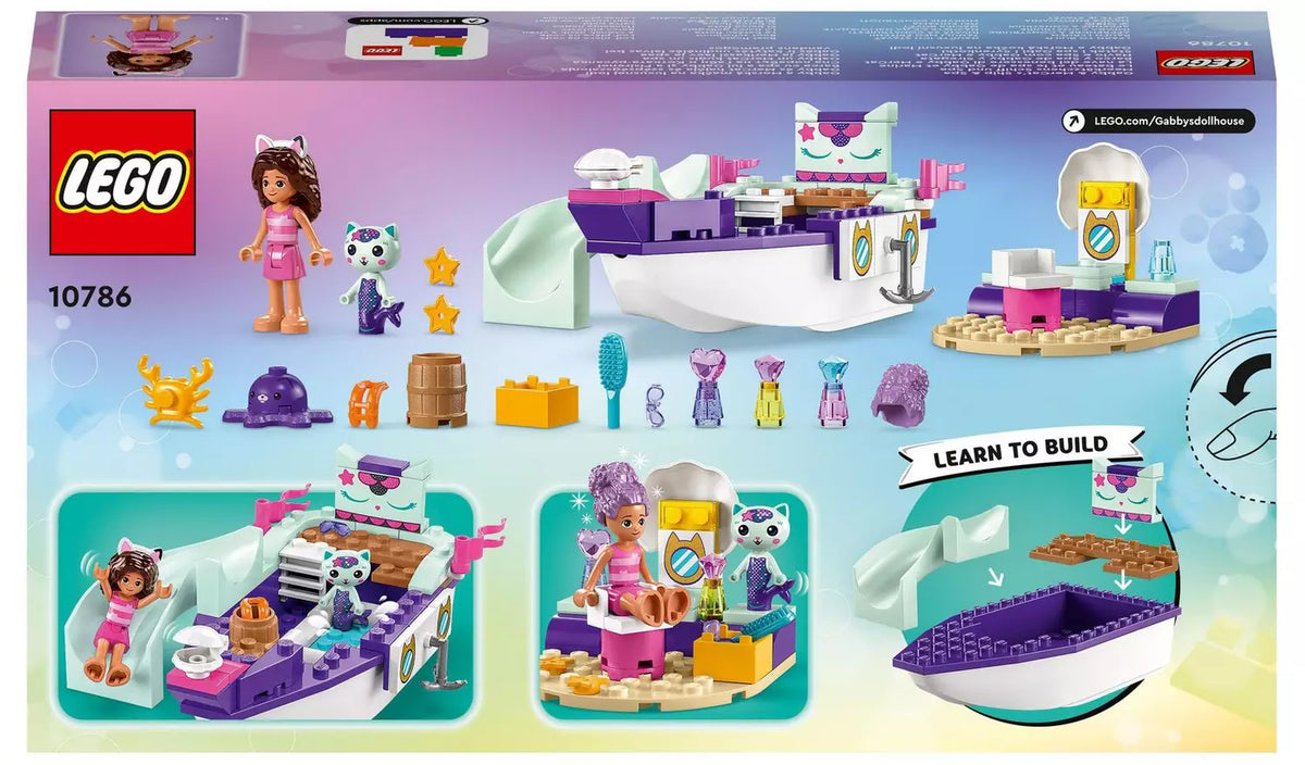 ليجو بيت الدمى غابي سفينة ومنتجع غابي مكعبات التركيب LEGO