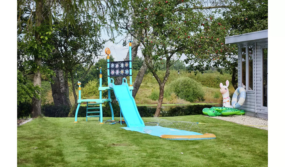 بلام برج الاستحمام المائي الزحاليق Plum