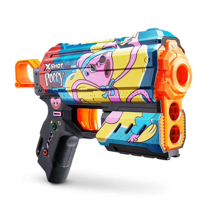 اكس شوت مسدس فلاكس بوبي بلي تايم 8 سهام مسدسات مطاطية Zuru