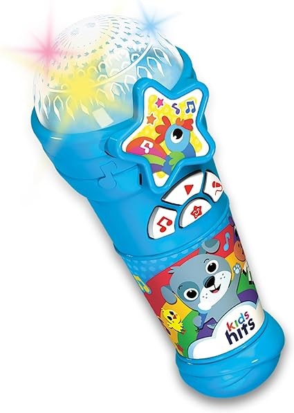 كيدز هيتس ميكروفون عرض ضوئي مواليد تفاعلي Kids Hits