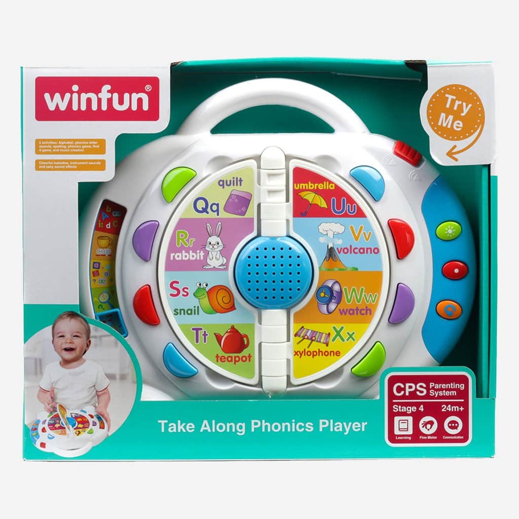 وين فن لعبة مشغل الصوتيات مواليد تفاعلي WinFun