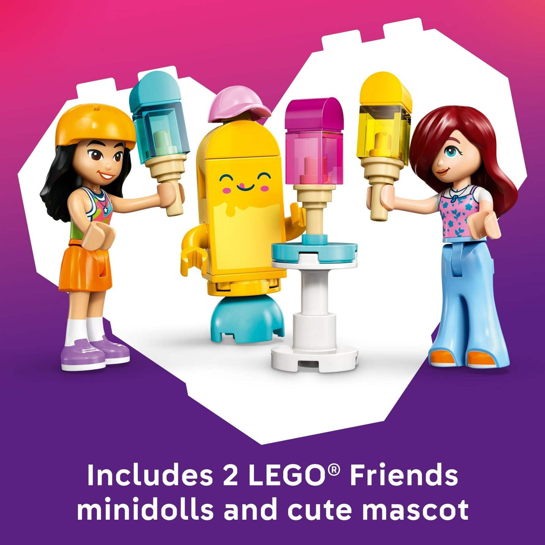 ليجو 42692 فريندز كشك بيع الآيس كريم مكعبات التركيب LEGO
