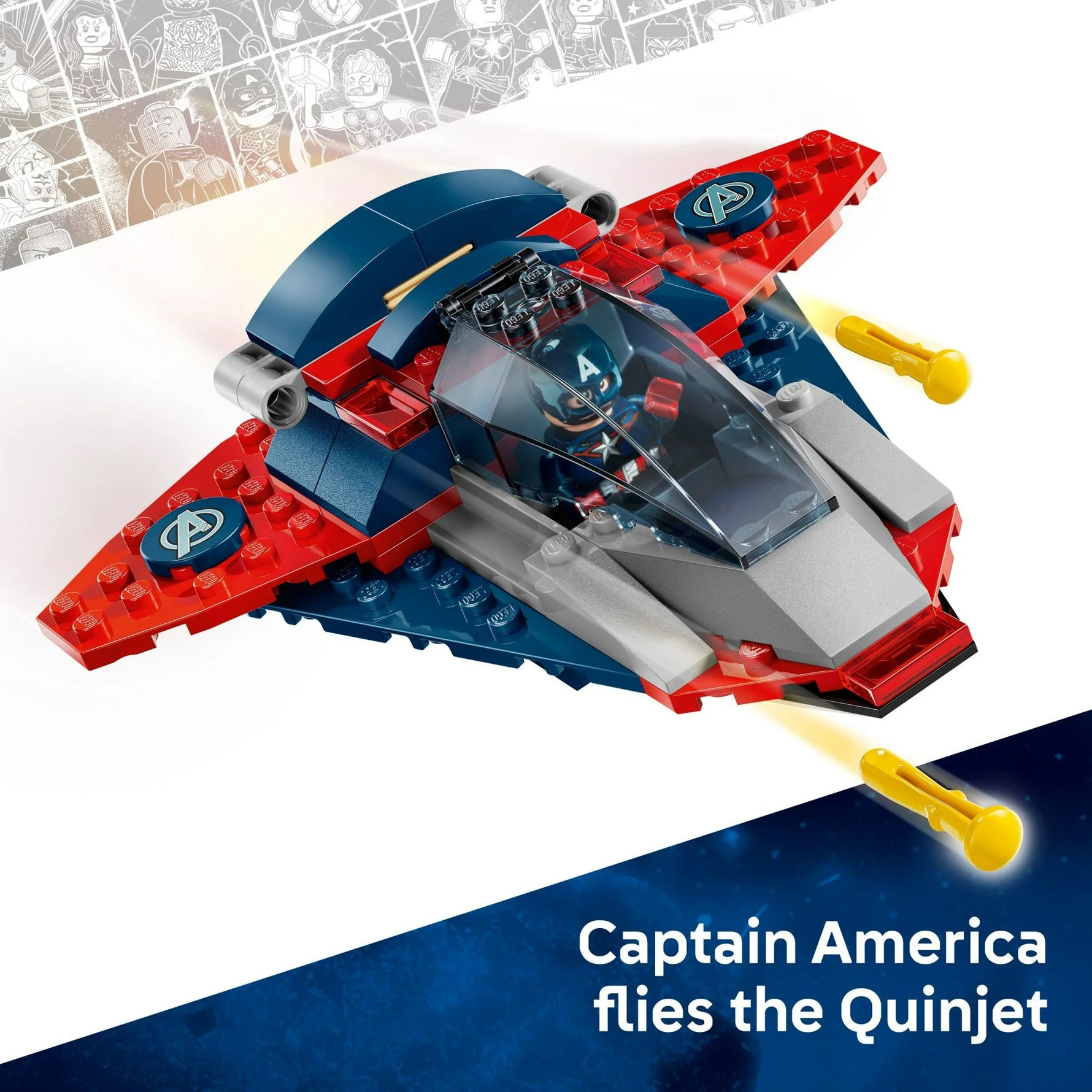 ليجو 76319 مارفل كابتن أمريكا ضد ثانوس مكعبات التركيب LEGO