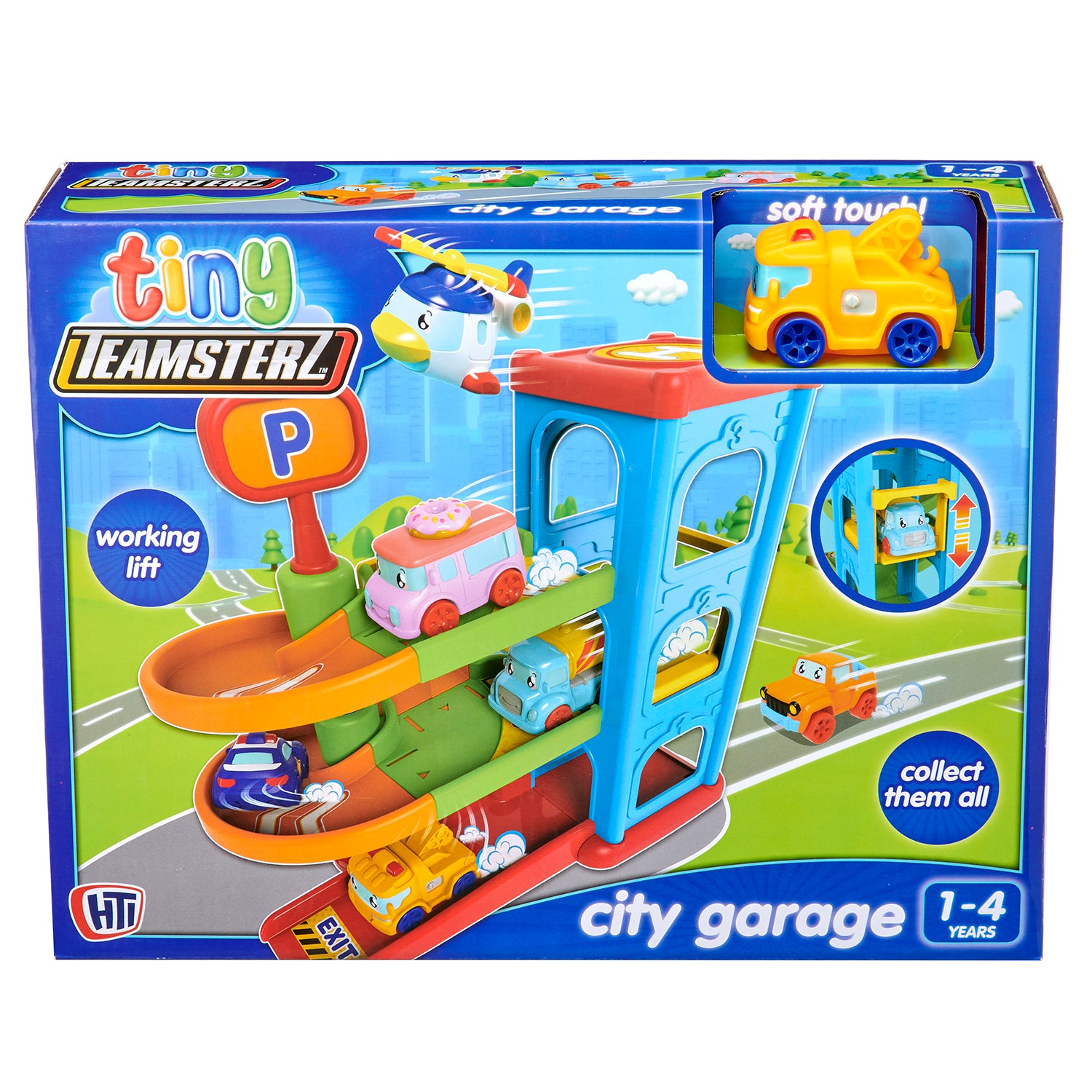 تيمسترز موقف المدينة مع سيارة مركبات مع مسار Teamsterz