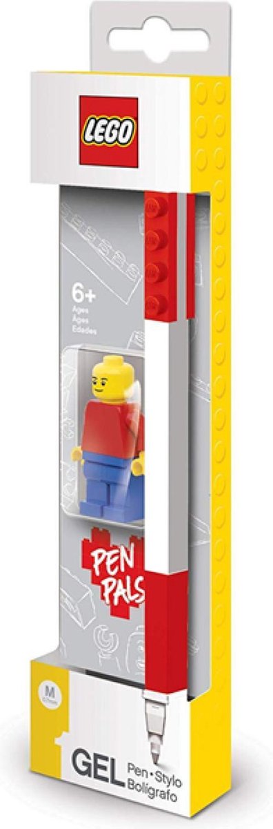 ليجو قلم جل أحمر مكعبات التركيب LEGO