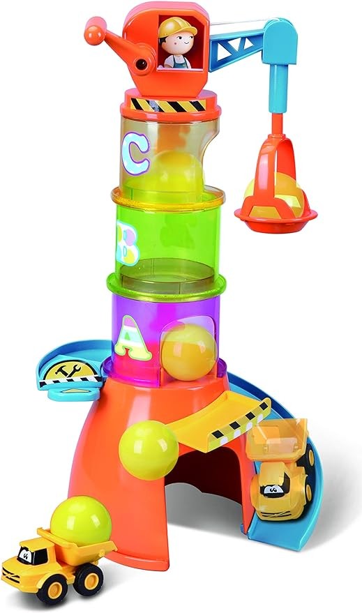 بي بي جونيور رافعة التراص فولفو مركبات مع مسار BB Junior