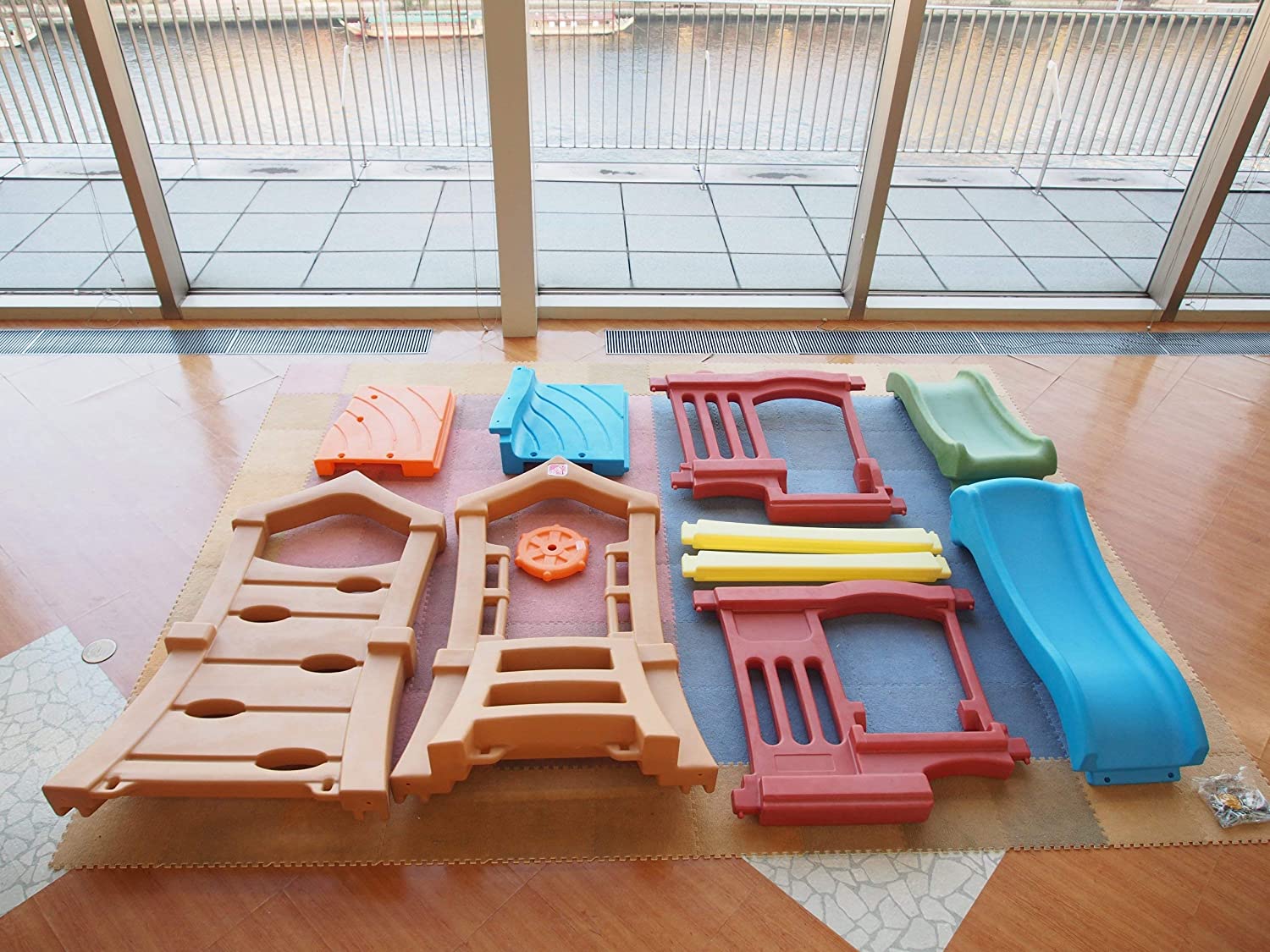 ستيب 2 لعبة التسلق المزدوجة من الزحاليق مركز نشاط Step2