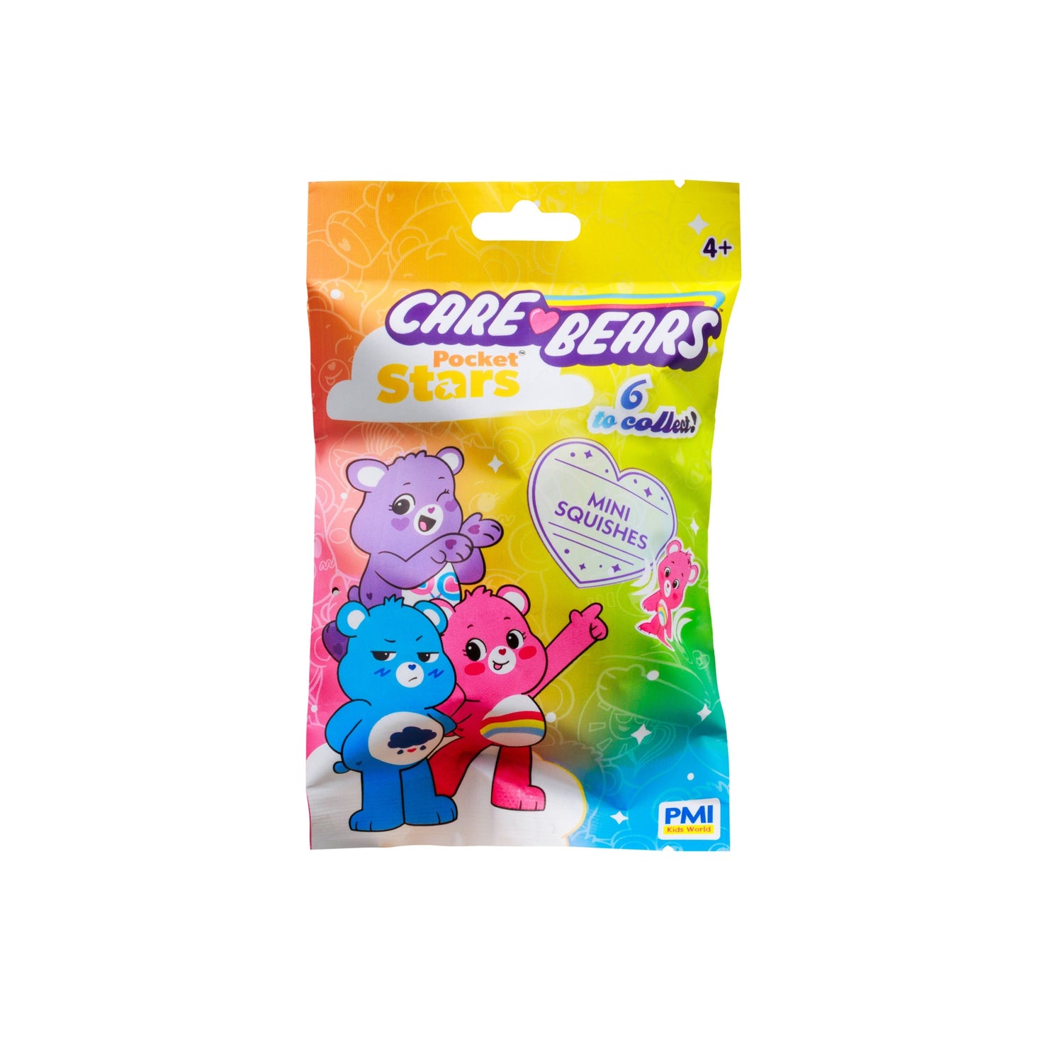 كير بيرز سكوشي الدببة اللطيفة 10سم - متنوع التمدد والضغط CARE BEARS