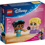 ليجو 43303 ديزني رابونزيل الصغيرة و ياسمين مكعبات التركيب LEGO
