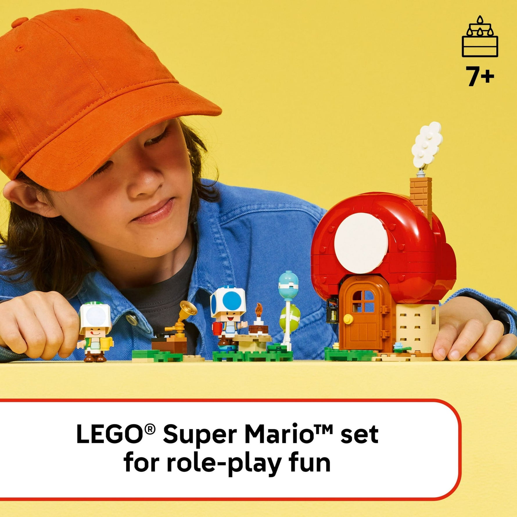 ليجو 72041 سوبر ماريو حفلة منزل الضفدع مكعبات التركيب LEGO