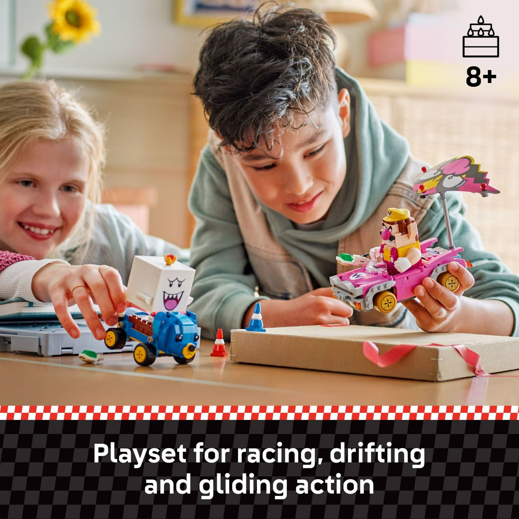 ليجو 72038 سوبر ماريو كارت واريو كينج بو مكعبات التركيب LEGO