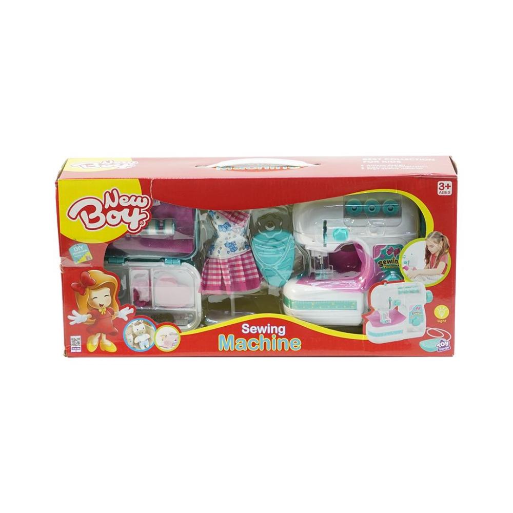 نيوبوي لعبة ماكينة خياطة 21 قطعة الخرز والاكسسوارات NewBoy