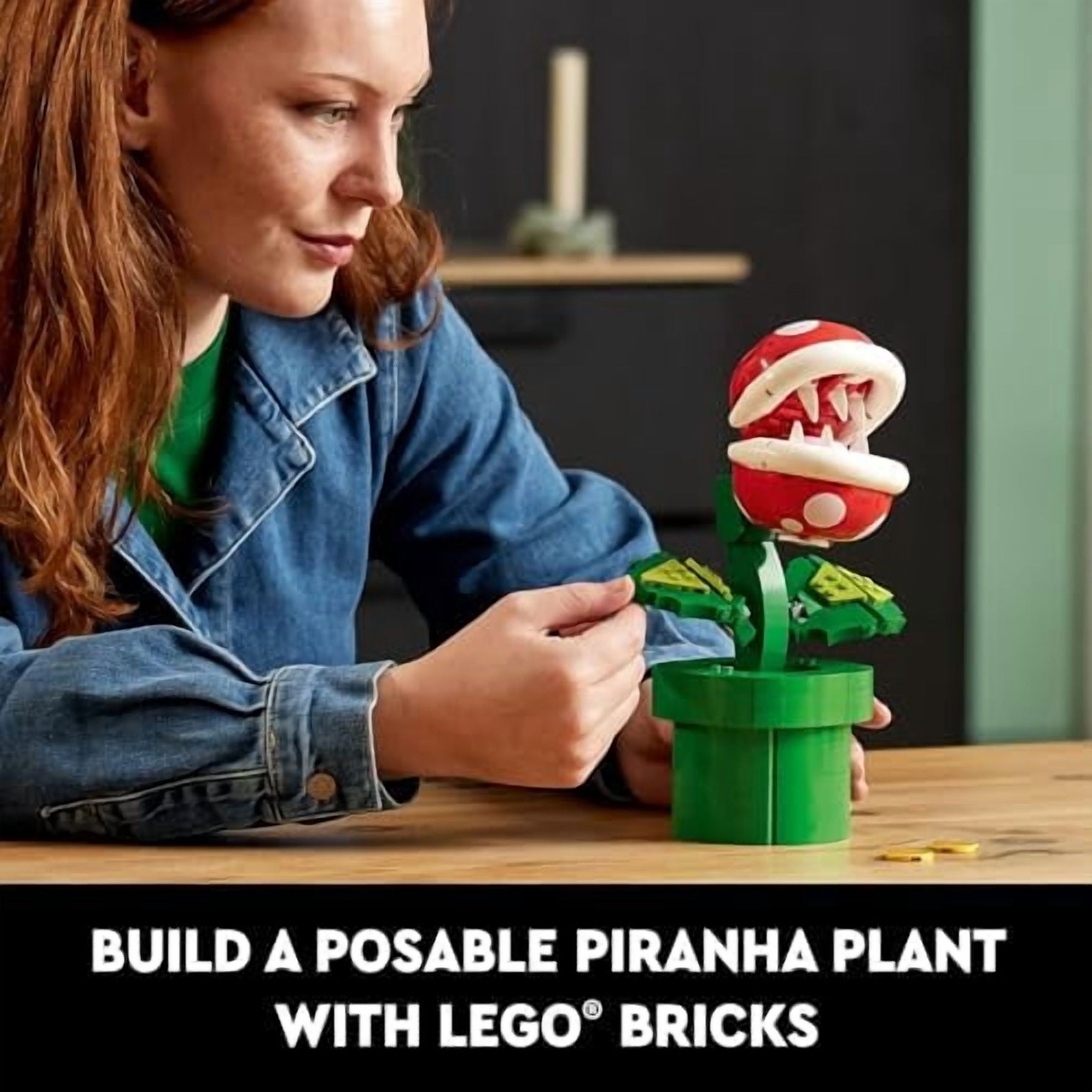 ليجو 71440 سوبر ماريو نبات البيرانا مكعبات التركيب LEGO