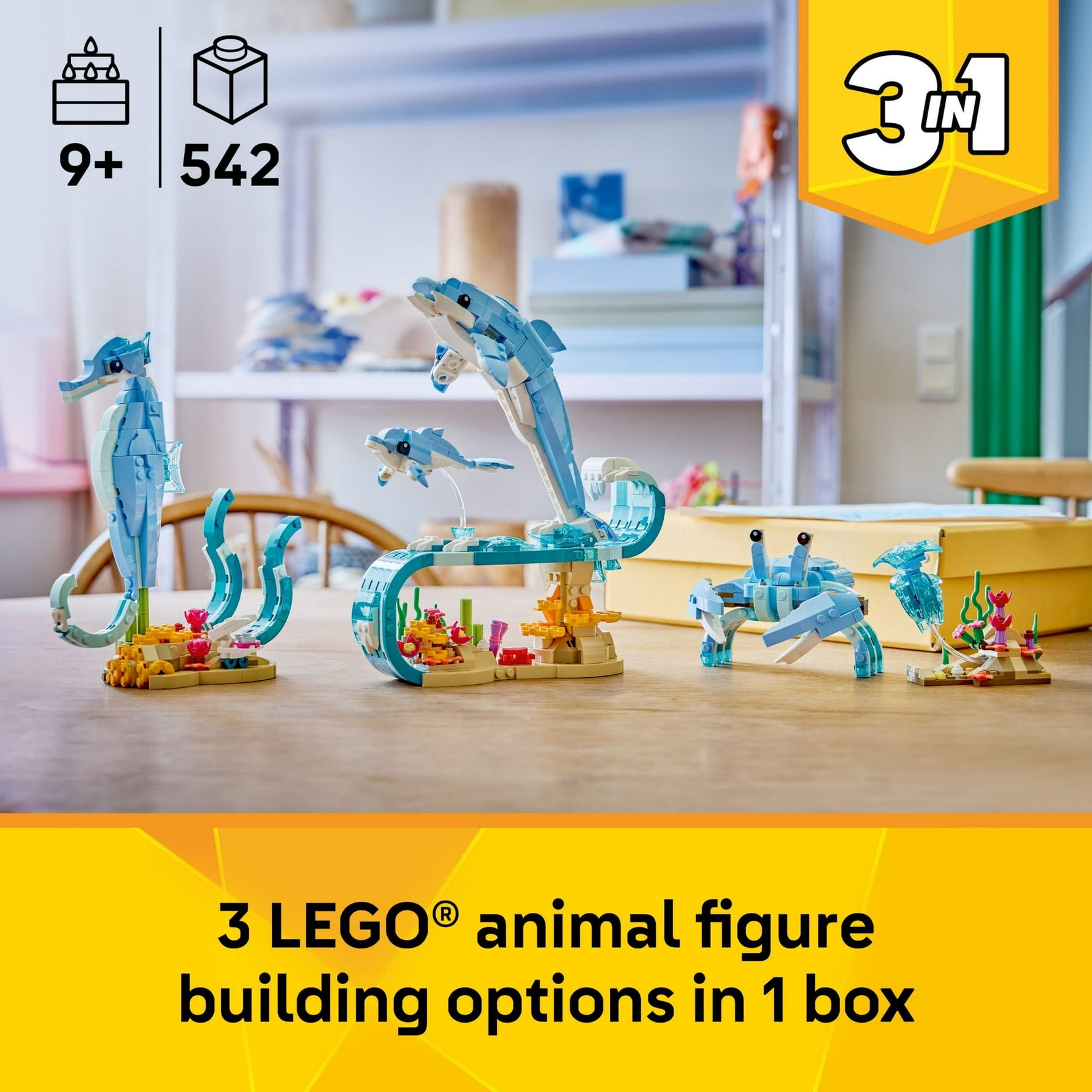 ليجو 31385 كريتور الدولفين مكعبات التركيب LEGO