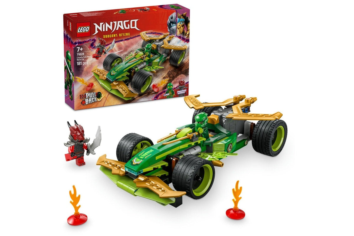 ليجو 71828 نينجاغو لويد سيارة سباق بالسحب مكعبات التركيب LEGO