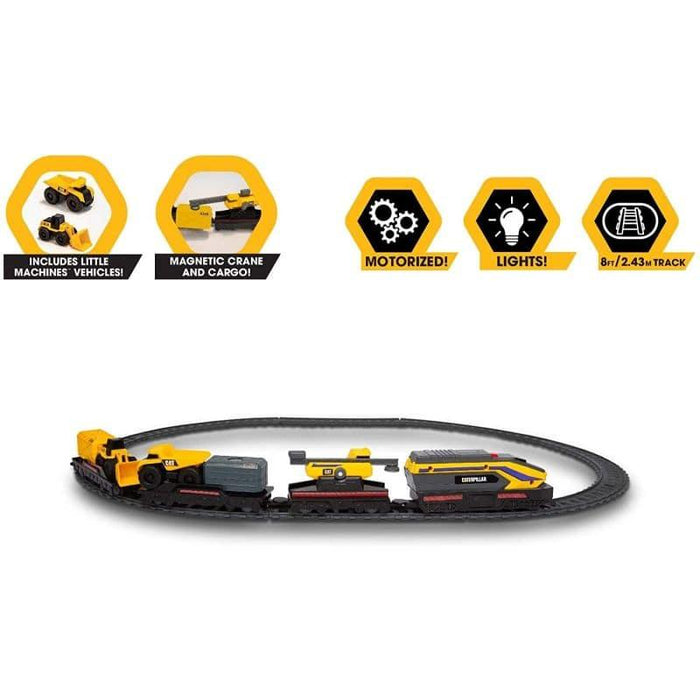 كات مجموعة قطار ليتل ماشين باور ترك مركبات مع مسار CAT