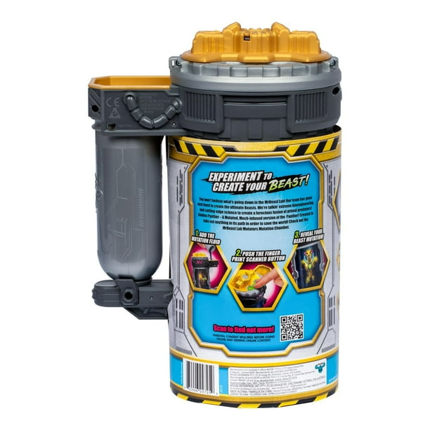 مستر بيست لاب غرفة الطفرات النمر الذهبي مجسمات الحيوانات MrBeast Lab