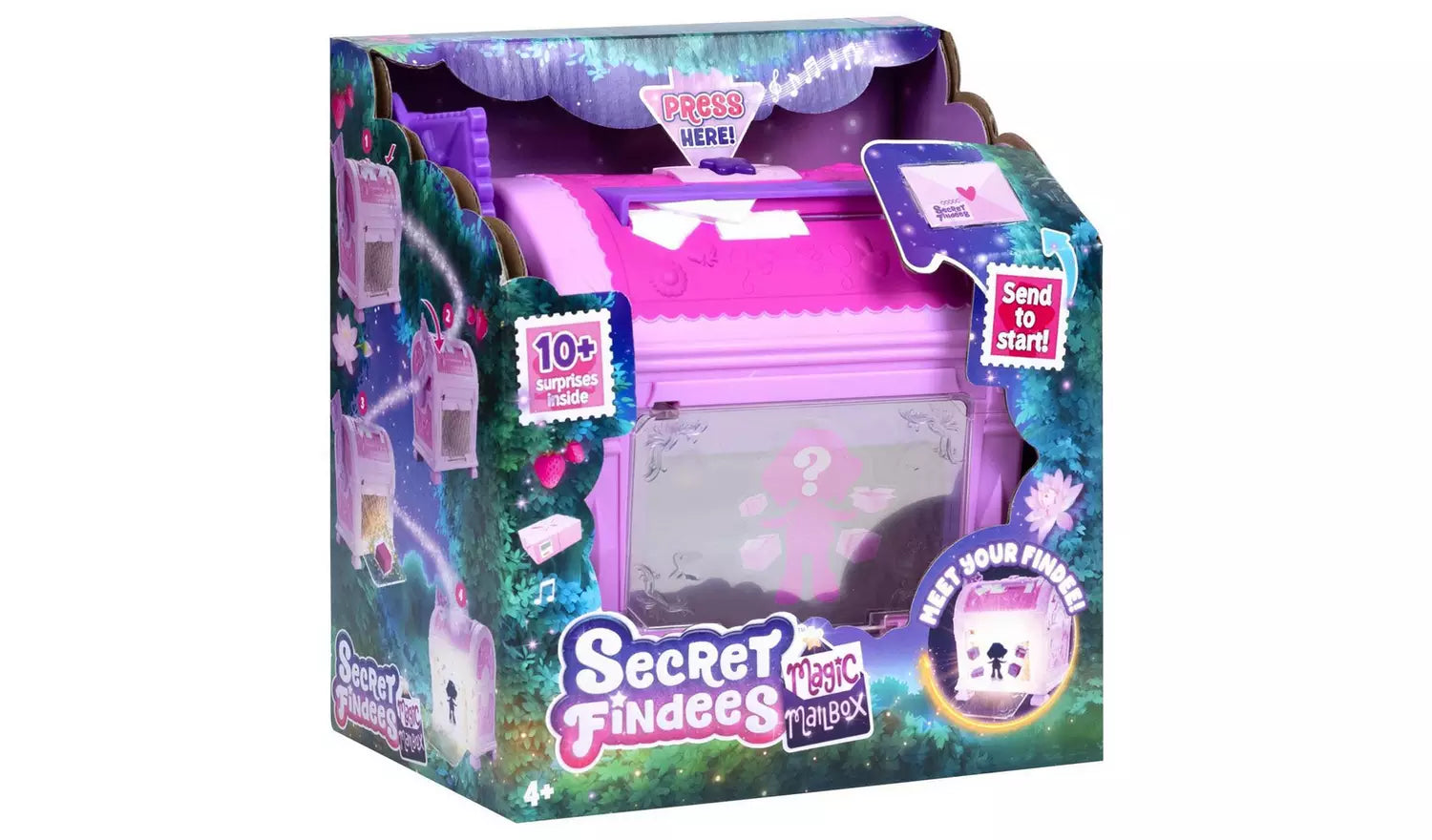 سيكريت فاينديز صندوق البريد السحري للعثور على الأسرار اكسسوارت الدمى Secret Findees