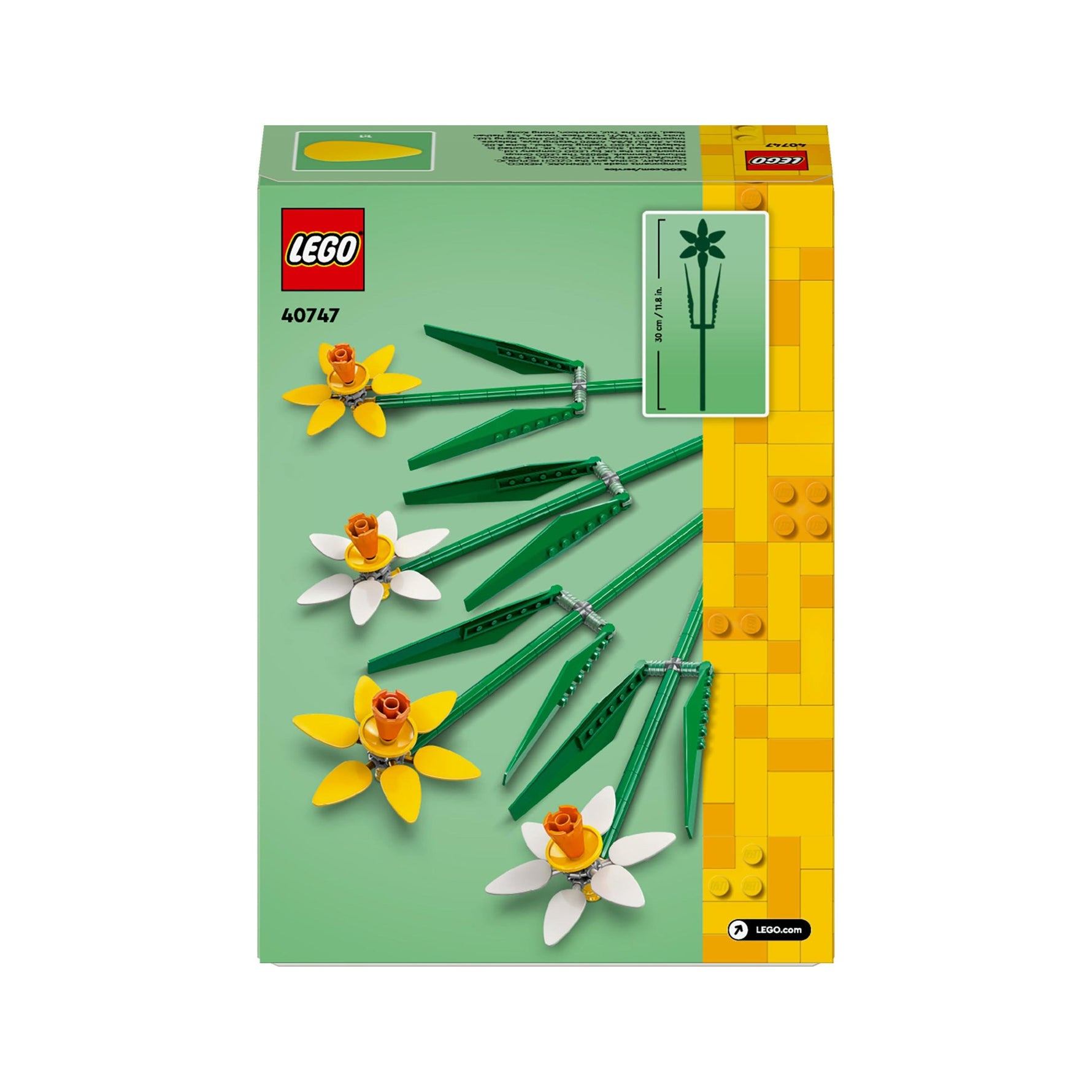 ليجو 40747 أزهار النرجس مكعبات التركيب LEGO
