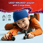 ليجو 71838 نينجاغو سرعة الدراجات النارية مكعبات التركيب LEGO