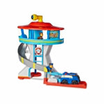 باو باترول العاب برج مراقبة مع قاذفة سيارة مركبات مع مسار Paw Patrol