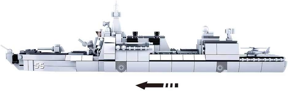 سلوبان السفينة المدمرة 618 قطعة مكعبات التركيب Sluban