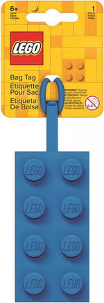 ليجو تعليقة علامة الأمتعة الزرقاء مكعبات التركيب LEGO